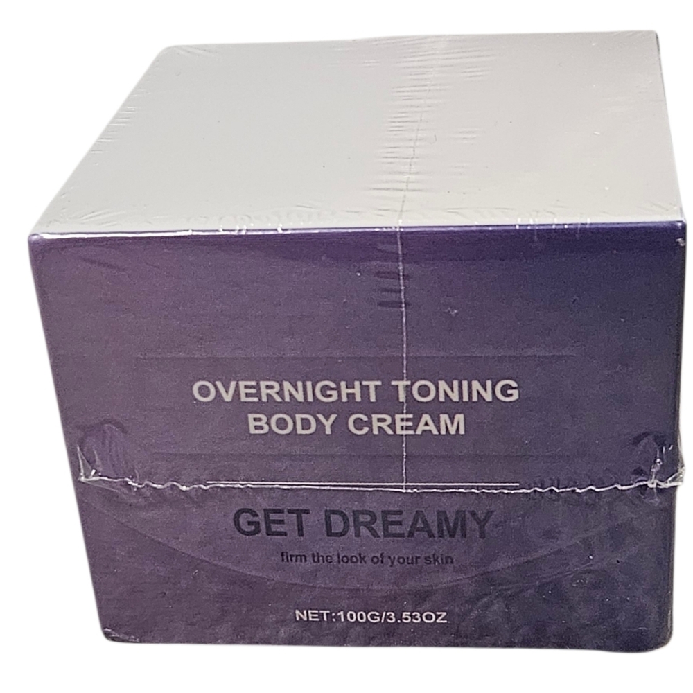 Overnight Toning Body Cream – Get Dreamy – 3.53 oz